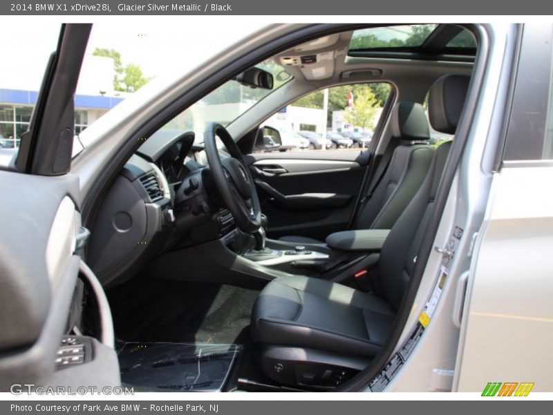 Glacier Silver Metallic / Black 2014 BMW X1 xDrive28i