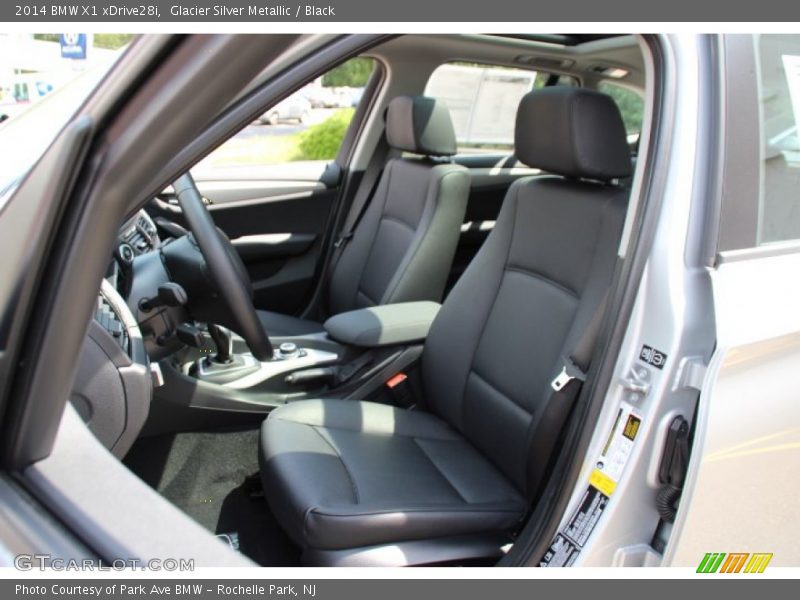 Glacier Silver Metallic / Black 2014 BMW X1 xDrive28i