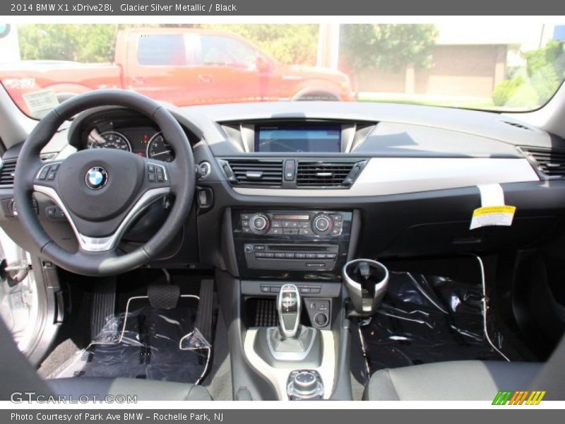 Glacier Silver Metallic / Black 2014 BMW X1 xDrive28i