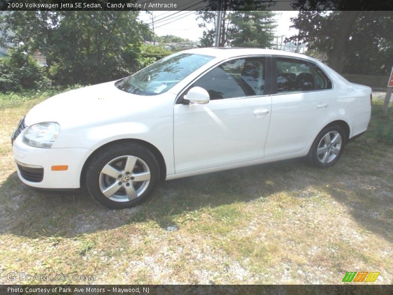 Candy White / Anthracite 2009 Volkswagen Jetta SE Sedan