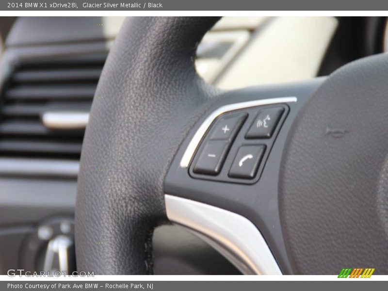 Glacier Silver Metallic / Black 2014 BMW X1 xDrive28i