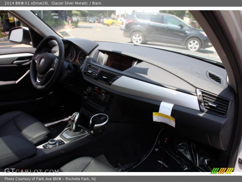 Glacier Silver Metallic / Black 2014 BMW X1 xDrive28i