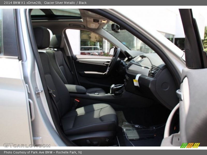 Glacier Silver Metallic / Black 2014 BMW X1 xDrive28i