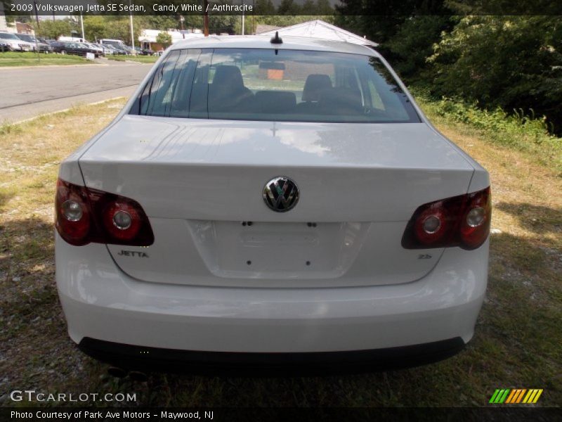 Candy White / Anthracite 2009 Volkswagen Jetta SE Sedan