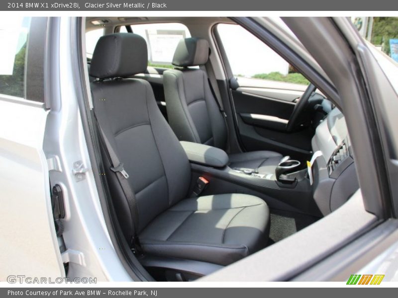 Glacier Silver Metallic / Black 2014 BMW X1 xDrive28i