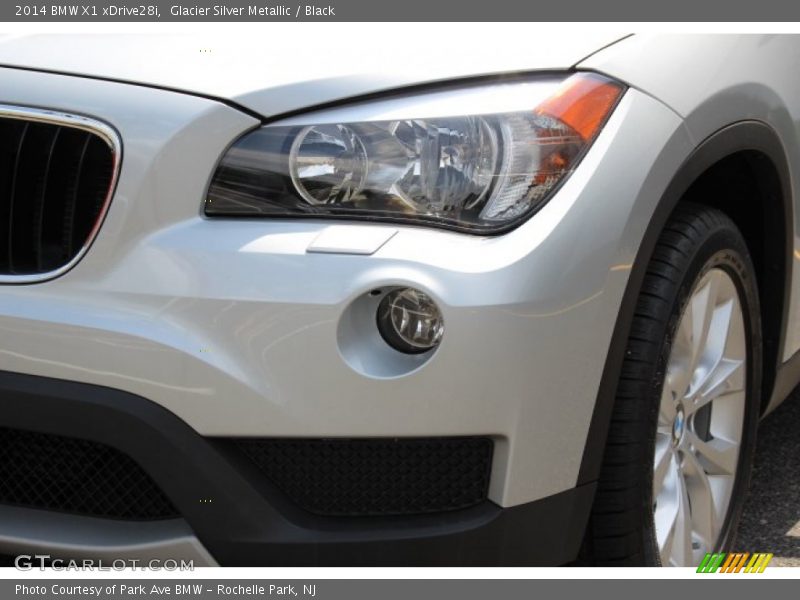 Glacier Silver Metallic / Black 2014 BMW X1 xDrive28i