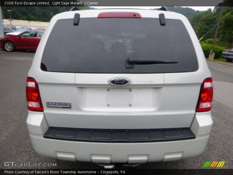 Light Sage Metallic / Camel 2008 Ford Escape Limited