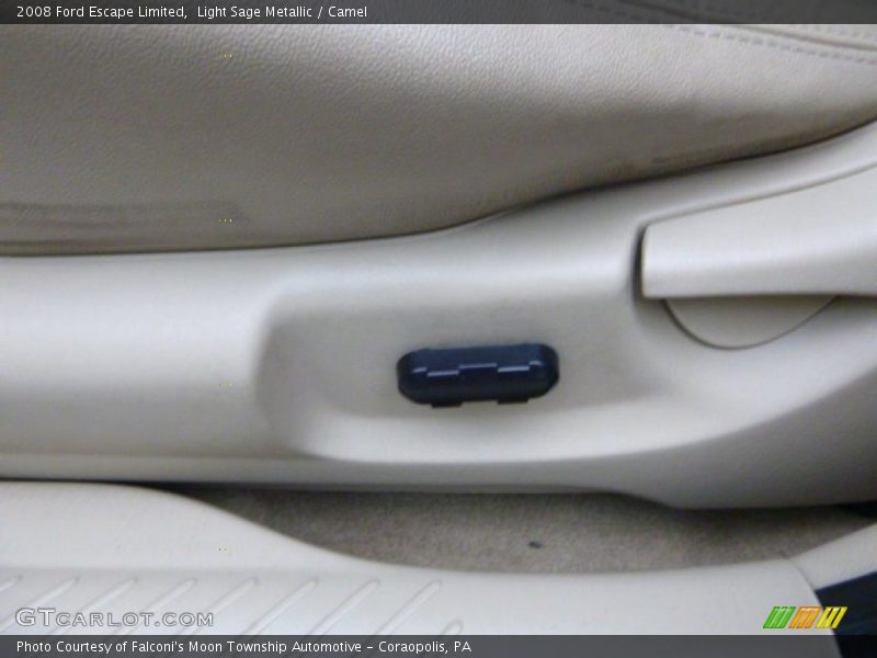 Light Sage Metallic / Camel 2008 Ford Escape Limited