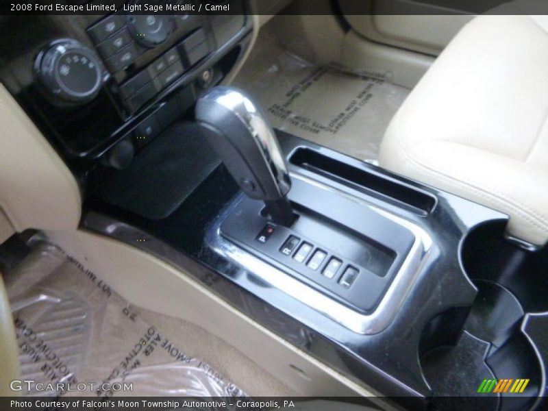 Light Sage Metallic / Camel 2008 Ford Escape Limited