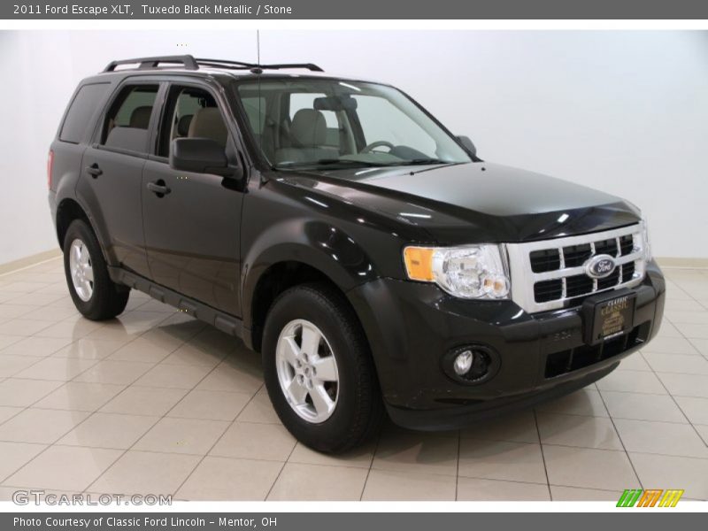 Tuxedo Black Metallic / Stone 2011 Ford Escape XLT