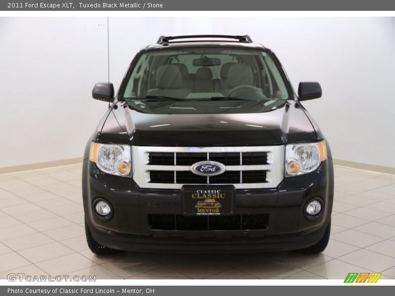 Tuxedo Black Metallic / Stone 2011 Ford Escape XLT
