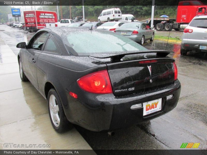 Black / Ebony 2009 Pontiac G5