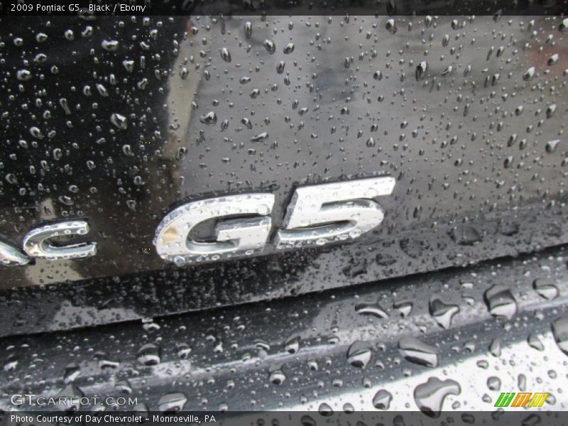 Black / Ebony 2009 Pontiac G5