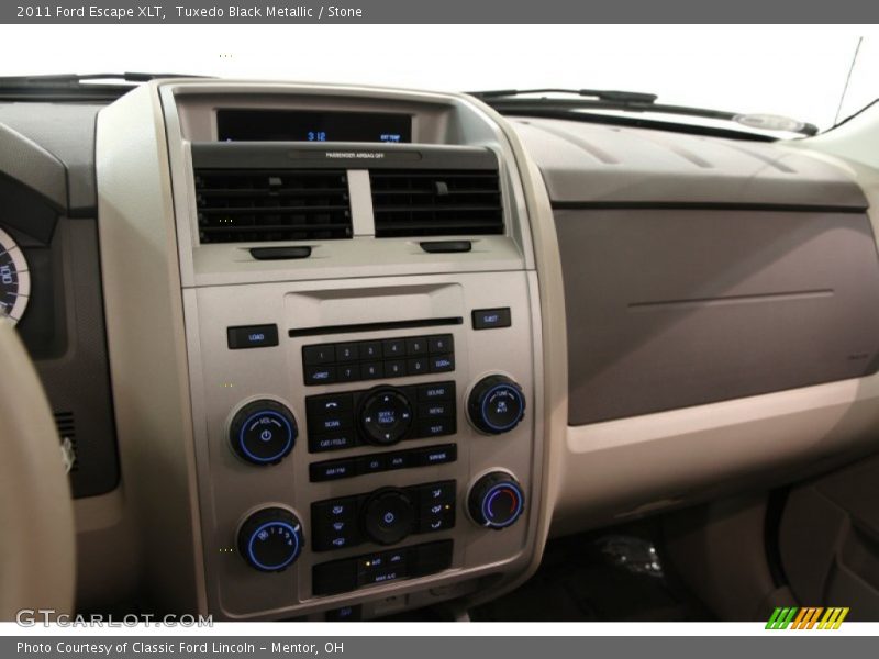 Tuxedo Black Metallic / Stone 2011 Ford Escape XLT