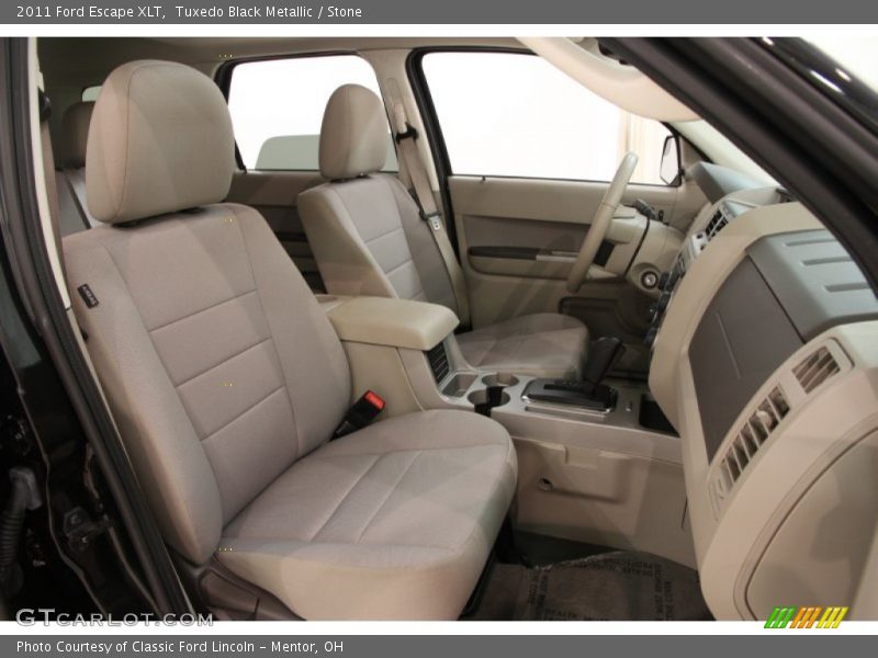 Tuxedo Black Metallic / Stone 2011 Ford Escape XLT