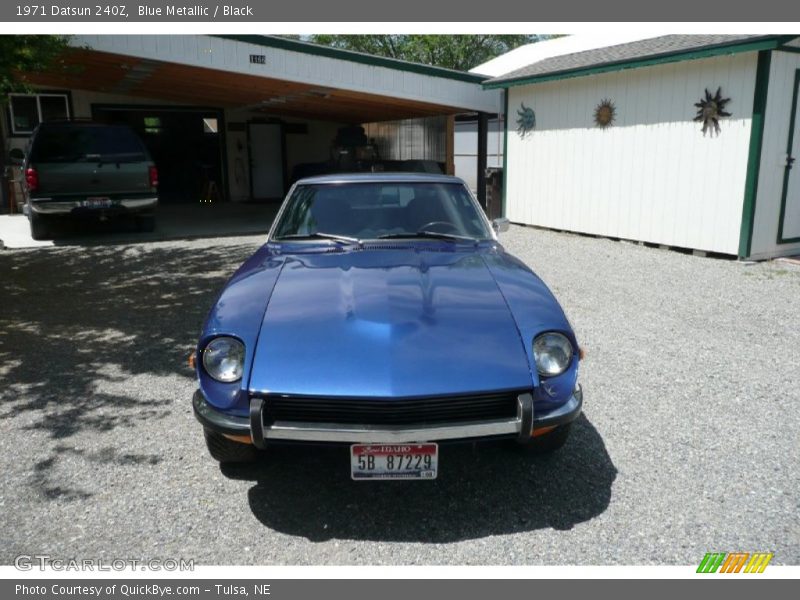Blue Metallic / Black 1971 Datsun 240Z