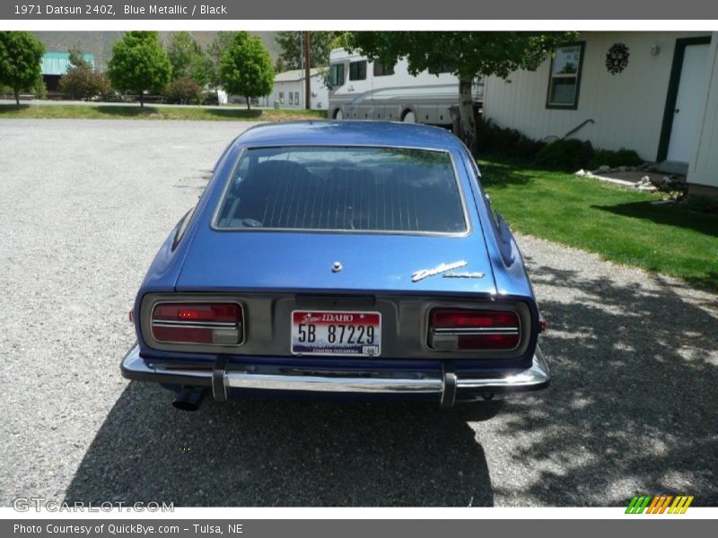 Blue Metallic / Black 1971 Datsun 240Z
