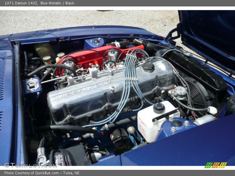  1971 240Z  Engine - 2.4 Liter SOHC 12-Valve L24 Inline 6 Cylinder