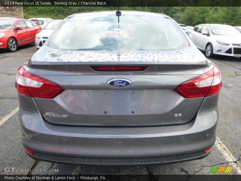 Sterling Gray / Charcoal Black 2014 Ford Focus SE Sedan