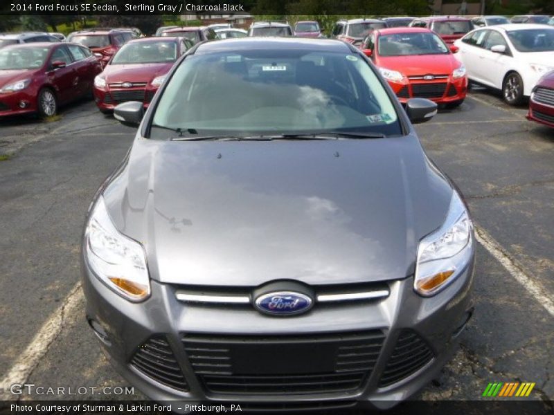 Sterling Gray / Charcoal Black 2014 Ford Focus SE Sedan