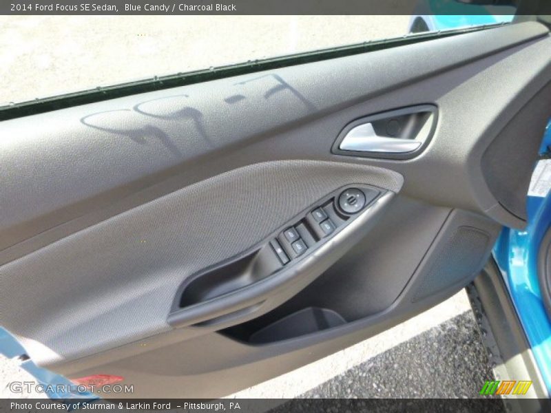 Blue Candy / Charcoal Black 2014 Ford Focus SE Sedan