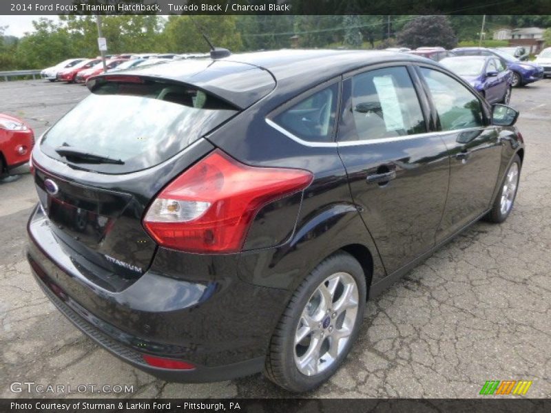 Tuxedo Black / Charcoal Black 2014 Ford Focus Titanium Hatchback