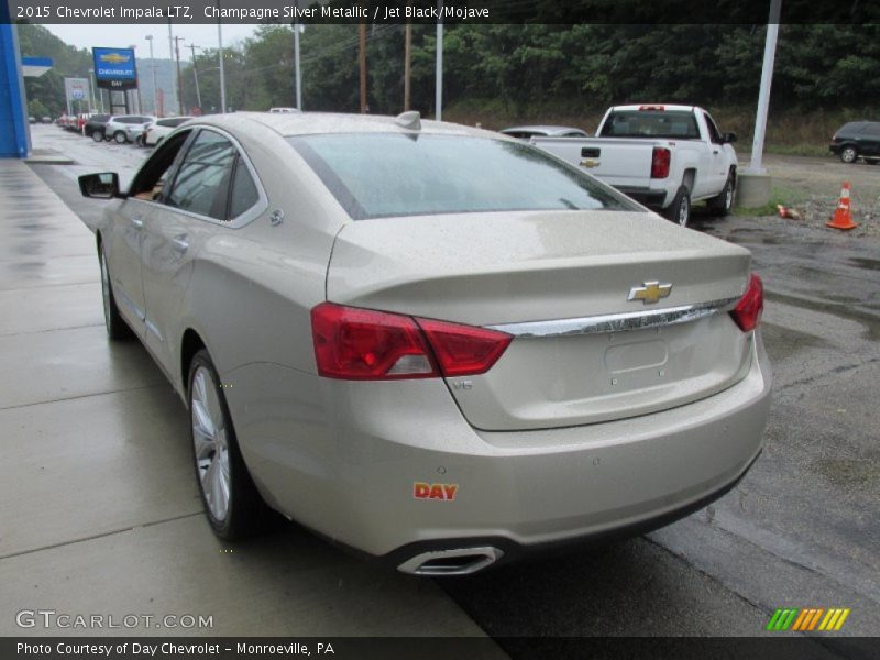Champagne Silver Metallic / Jet Black/Mojave 2015 Chevrolet Impala LTZ