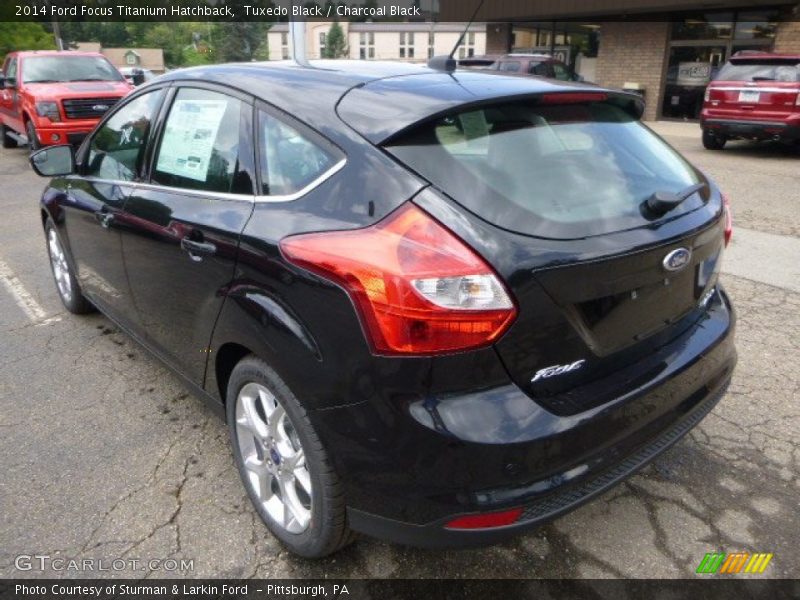 Tuxedo Black / Charcoal Black 2014 Ford Focus Titanium Hatchback
