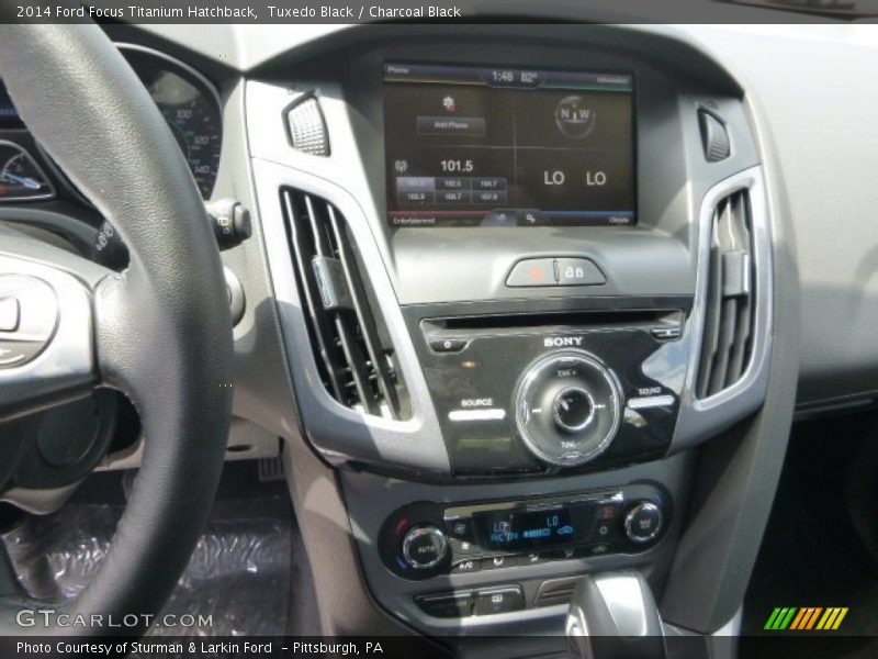 Tuxedo Black / Charcoal Black 2014 Ford Focus Titanium Hatchback