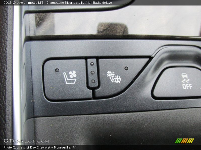 Champagne Silver Metallic / Jet Black/Mojave 2015 Chevrolet Impala LTZ