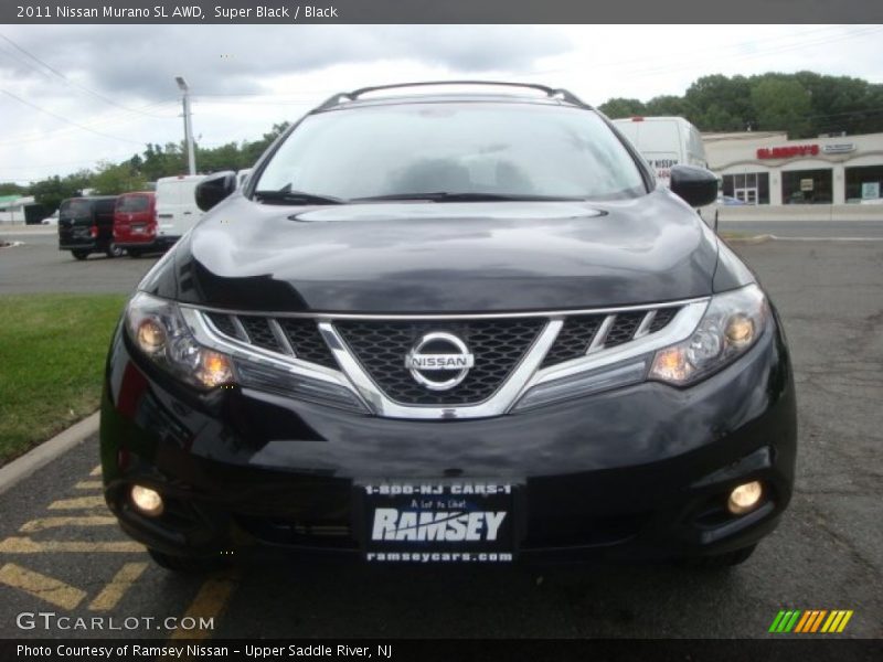 Super Black / Black 2011 Nissan Murano SL AWD