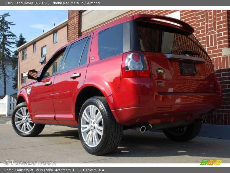 Rimini Red Metallic / Almond 2009 Land Rover LR2 HSE