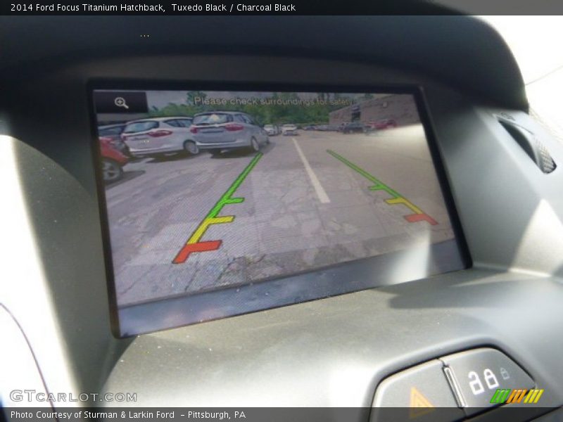 Tuxedo Black / Charcoal Black 2014 Ford Focus Titanium Hatchback
