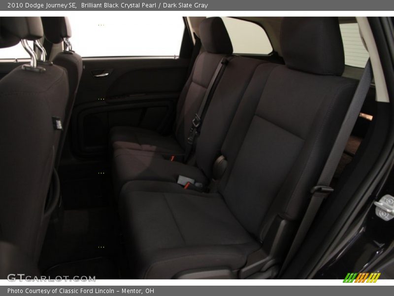 Brilliant Black Crystal Pearl / Dark Slate Gray 2010 Dodge Journey SE