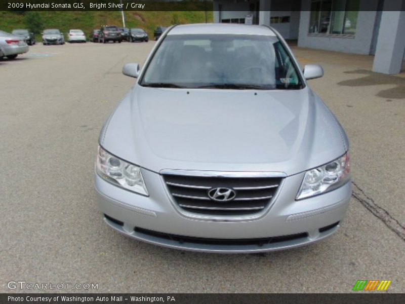Bright Silver / Gray 2009 Hyundai Sonata GLS
