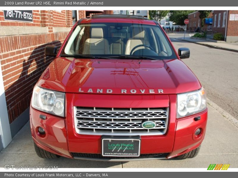 Rimini Red Metallic / Almond 2009 Land Rover LR2 HSE
