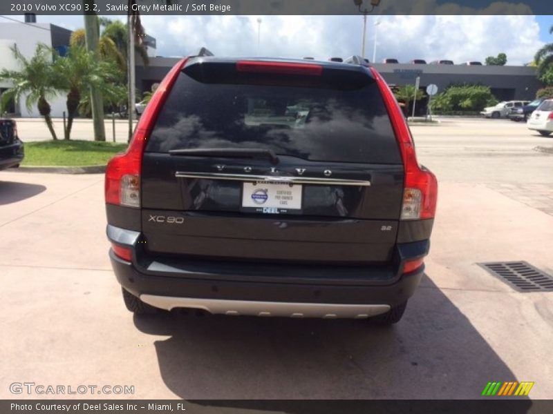 Savile Grey Metallic / Soft Beige 2010 Volvo XC90 3.2