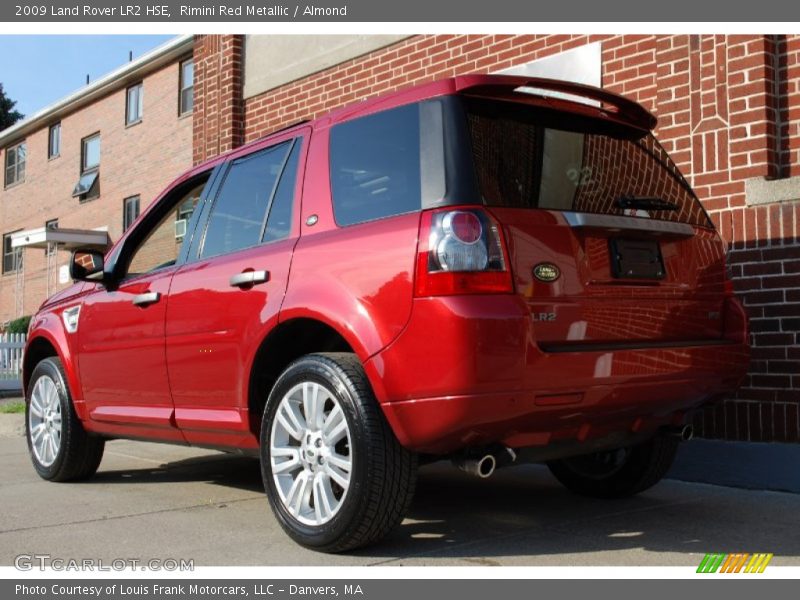 Rimini Red Metallic / Almond 2009 Land Rover LR2 HSE