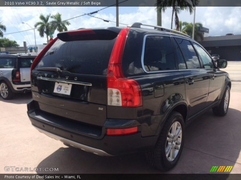 Savile Grey Metallic / Soft Beige 2010 Volvo XC90 3.2