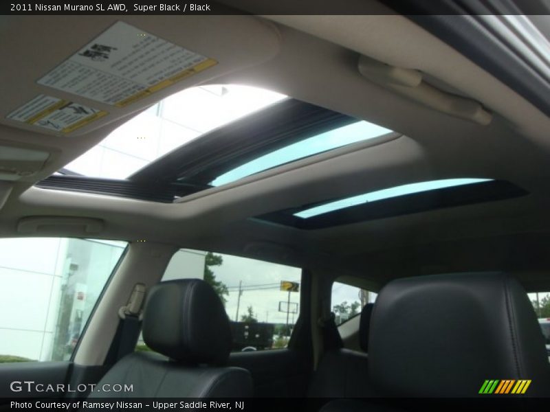 Super Black / Black 2011 Nissan Murano SL AWD