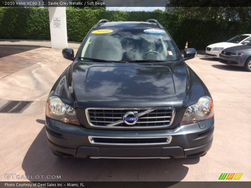 Savile Grey Metallic / Soft Beige 2010 Volvo XC90 3.2