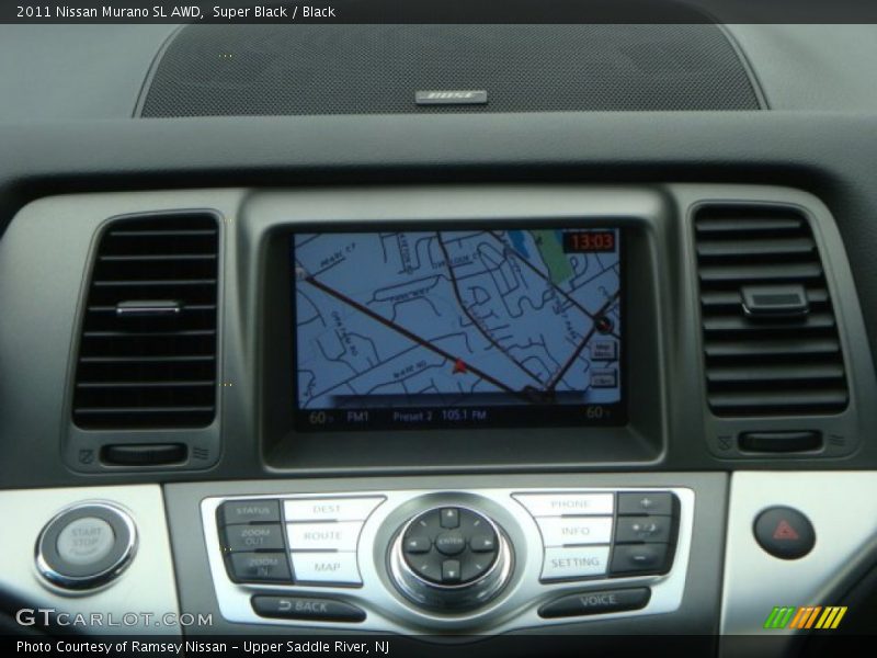 Super Black / Black 2011 Nissan Murano SL AWD