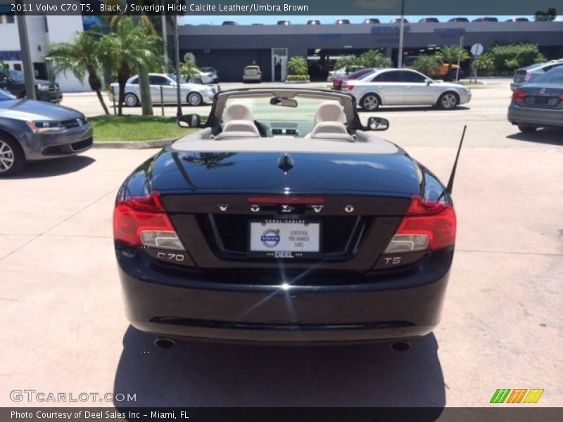 Black / Soverign Hide Calcite Leather/Umbra Brown 2011 Volvo C70 T5