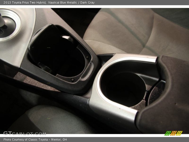 Nautical Blue Metallic / Dark Gray 2013 Toyota Prius Two Hybrid