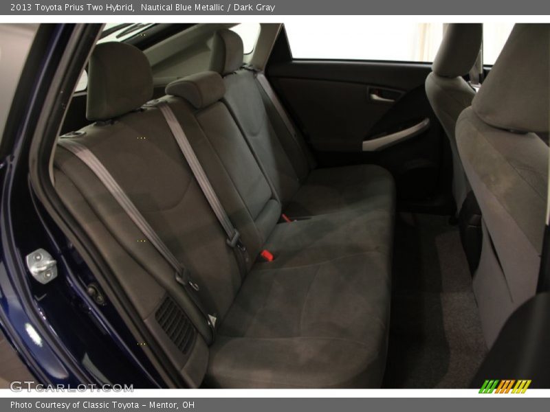 Nautical Blue Metallic / Dark Gray 2013 Toyota Prius Two Hybrid