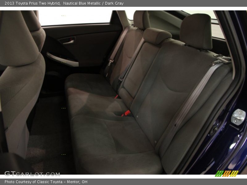 Nautical Blue Metallic / Dark Gray 2013 Toyota Prius Two Hybrid