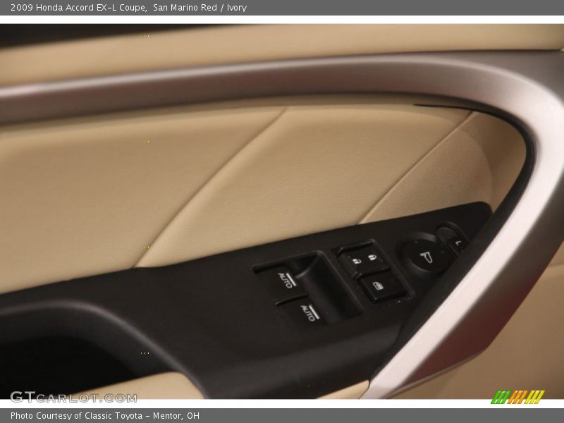 San Marino Red / Ivory 2009 Honda Accord EX-L Coupe