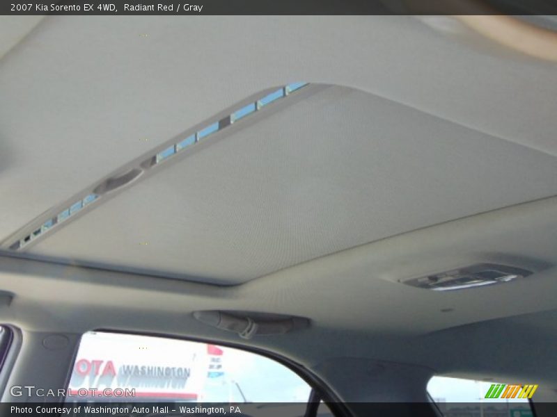 Radiant Red / Gray 2007 Kia Sorento EX 4WD