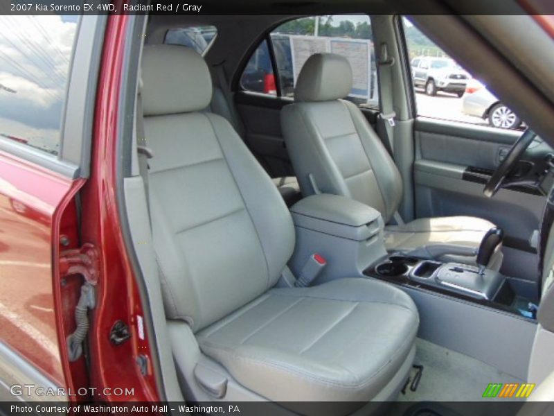 Radiant Red / Gray 2007 Kia Sorento EX 4WD