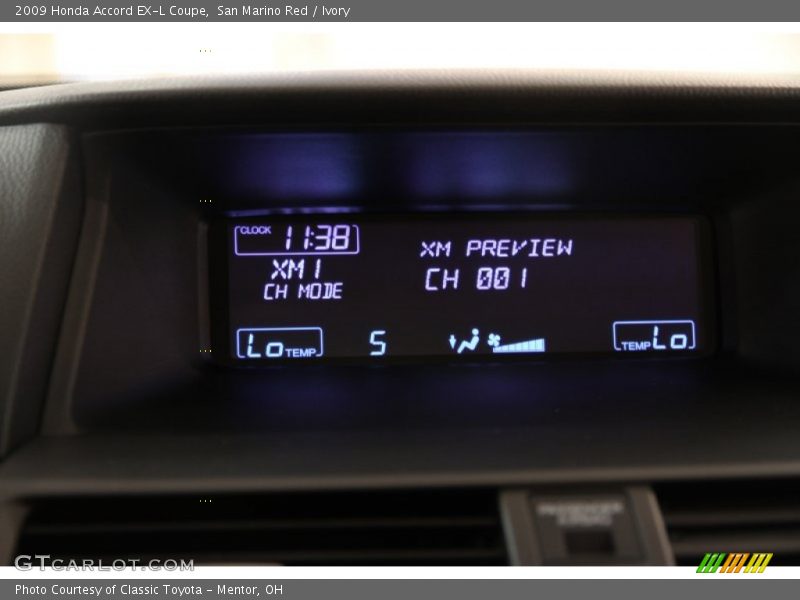 San Marino Red / Ivory 2009 Honda Accord EX-L Coupe